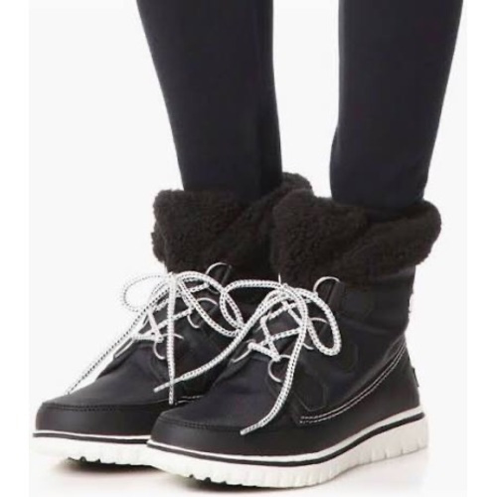 Sorel Cozy Carnival Waterproof Winter Boots Black NL2297-011 Womens 10